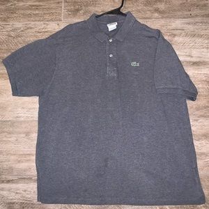 Men’s Grey Lacoste Polo